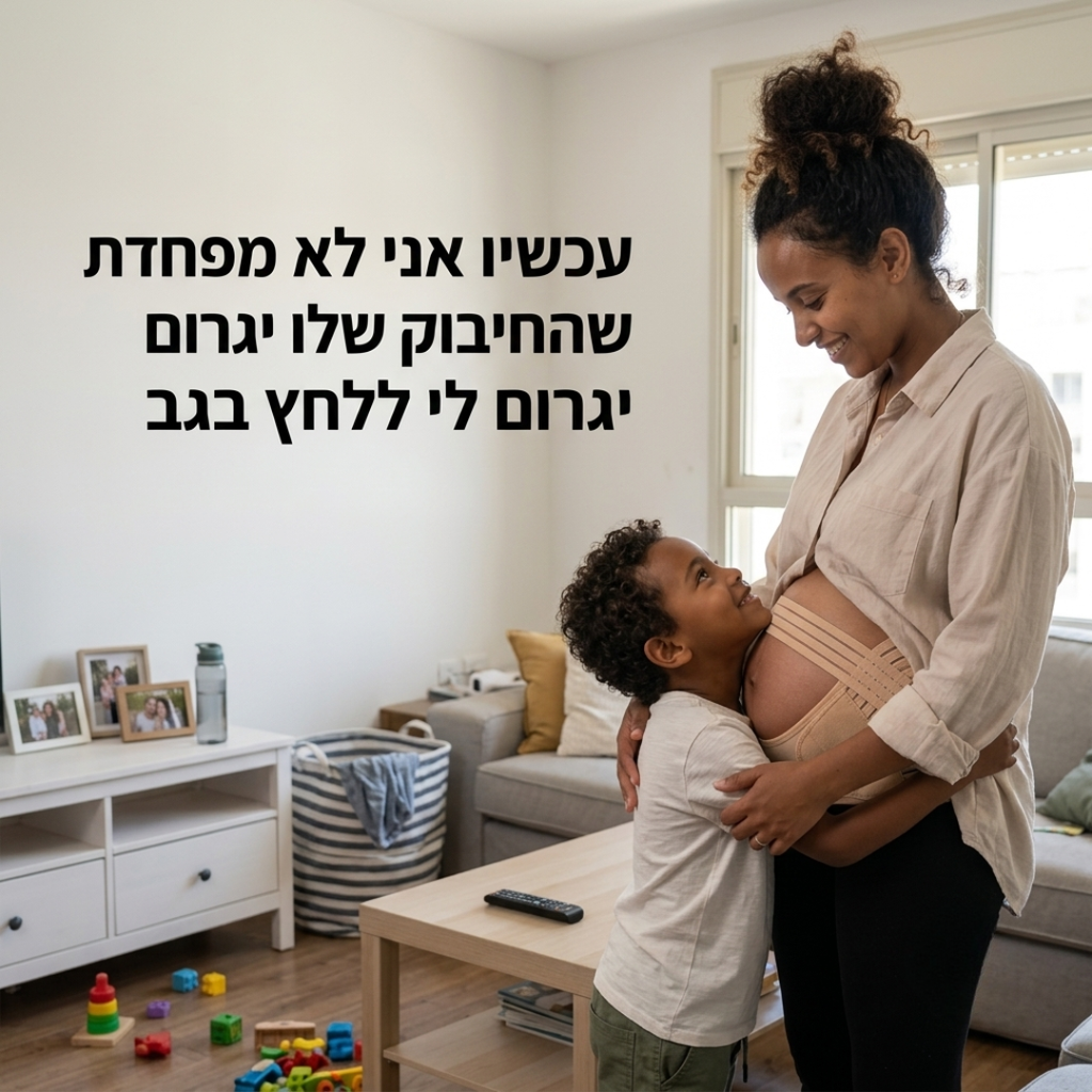 Flora חגורת תמיכה להריון