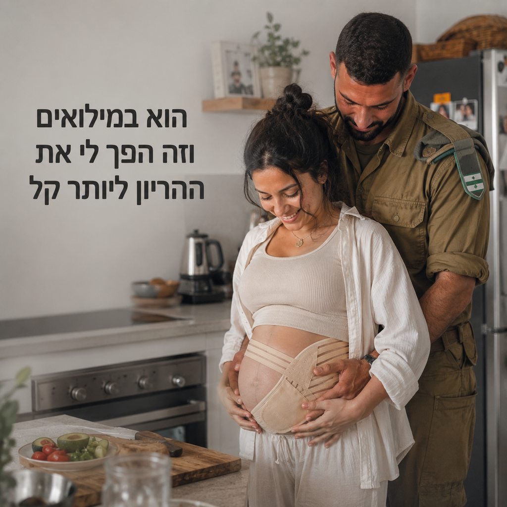 Flora חגורת תמיכה להריון